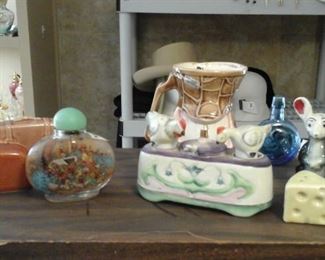Vintage salt and pepper shakers