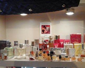Ladies perfume, Men's cologne and after shave 