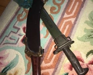 Sorry family friend is keeping bayonet.