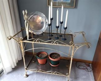 Decorative items - Vintage tea cart