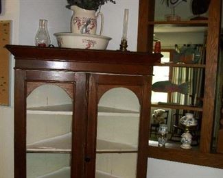 Wooden Corner Cabinet