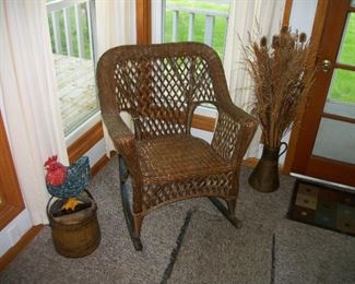 Wicker Rocker