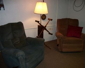 Lane Recliners, Yarn Winder Lamp