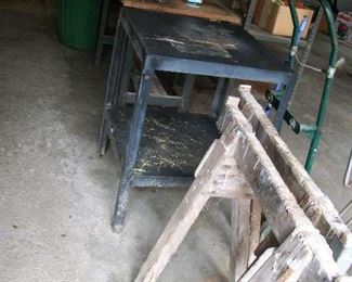 Worktable, Saw Horses