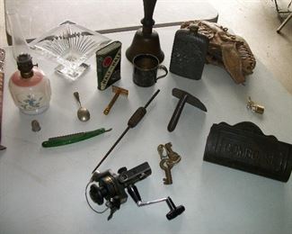 Fishing Reel, Metal Comb Case, Bell, Waterford
