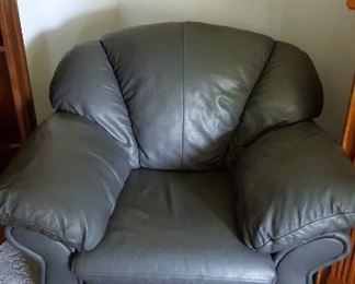 Grey Leather chair