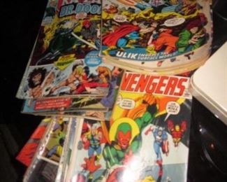 Comic Book Madness 1960's, 70's & 80's