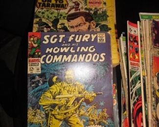 Comic Book Madness 1960's, 70's & 80's