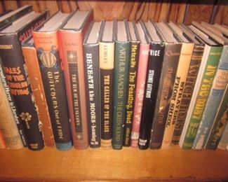 Lovecraft Books
Hardy Boys Book Collection
August Derleth Books
So Many Other Book Collections
Some First edition Books
Harry Potter Series with a First edition