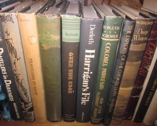Lovecraft Books
Hardy Boys Book Collection
August Derleth Books
So Many Other Book Collections
Some First edition Books
Harry Potter Series with a First edition