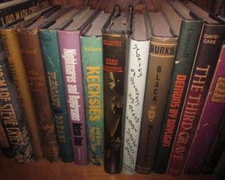 Lovecraft Books
Hardy Boys Book Collection
August Derleth Books
So Many Other Book Collections
Some First edition Books
Harry Potter Series with a First edition