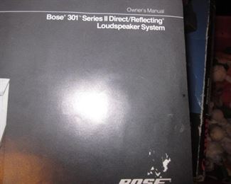 Bose 301 Series II Speakers
Bose 901 Speakers with Stands