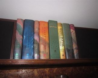 Harry Potter Series with a First edition