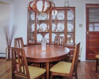 Mid-Century Modern Dining Room Suite 