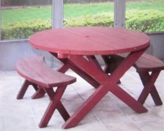 Redwood Outdoor Patio Suite