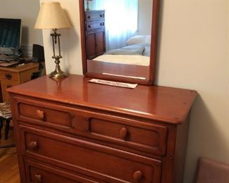 Rock Maple Dresser w/ Mirror