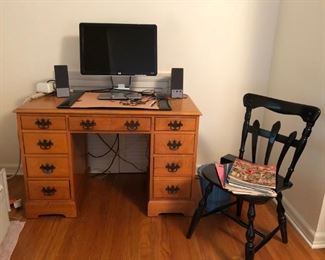 Desk, Chair