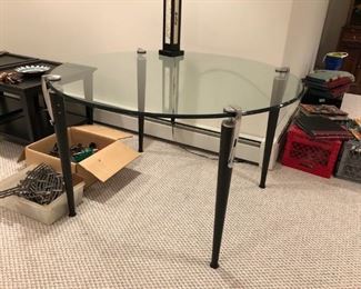 Glass Top Table