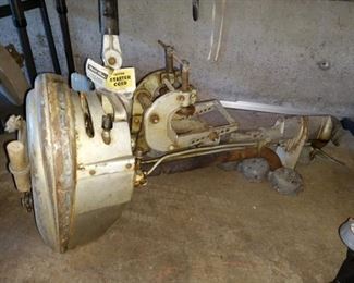 Garage: Vintage Champion Boat Motor