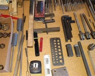 Garage: Punches, Small Ball Hone, Allen Wrenches, Etc.