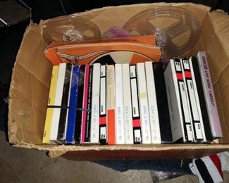 Living Room: Tape Deck Tape on Reels