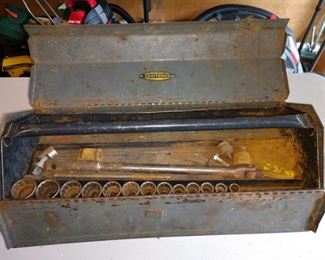 Garage: Craftsman Tool Box w/1/2" Sockets
