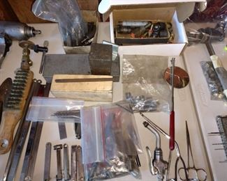 Garage: Metal Letter Punches, Feeler Gauges, Long_Short
