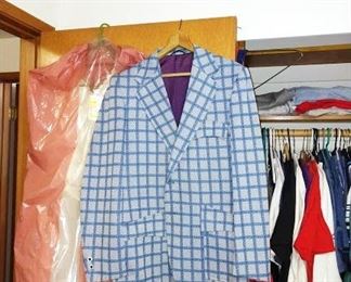 1st Bedroom Right: Raise your sights men. This is Sports Coat is in great shape. Be ready for those reunion parties. Clothes, Mens, Womens, Wedding Dress
