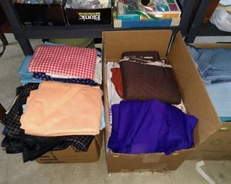 Basement: Fabrics (Boxes of Stuff)