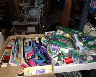 Basement: More Sewing Stuff, Threads, Other Things
