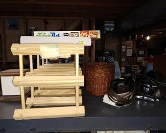 Basement: Wine Rack, 2 Irons
