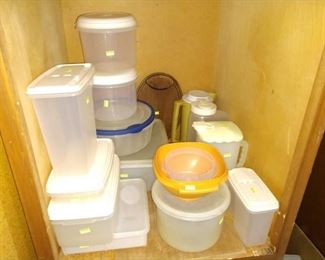 Basement: Plastic Containers