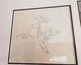 Living Room: Pink Panther/Jetsons Movie Cell