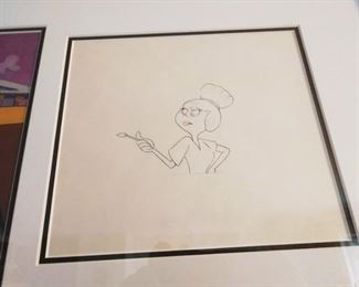Living Room: Pink Panther/Jetsons Movie Cell