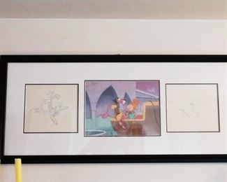 Living Room: Pink Panther/Jetsons Movie Cell