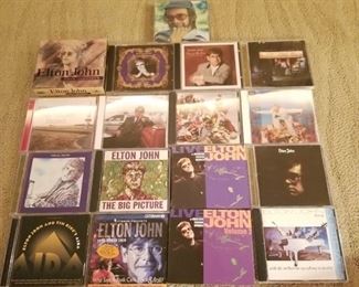 Elton John CD's 