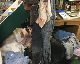 Vintage Big Mac coveralls & bib overalls