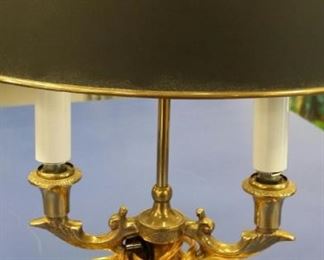 tbs Frederick Cooper brass lamp