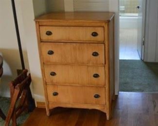 Antique dresser, all hard wood, super sturdy dove tail construction. They don't make them like this anymore.