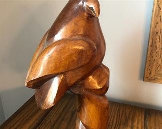 Carved wood