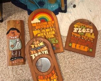 Vintage dental decor