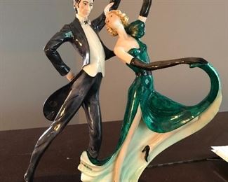 Large signed dancing figures