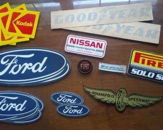 Car stickers, auto manuals, automotive books galore!