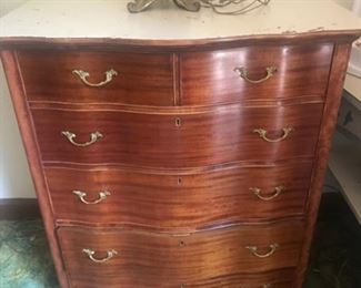 Tall chest of drawers - vintage and restrained