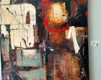 Original Acrylic on Canvas by, Michael Anthony Nisperos