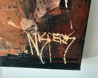 Original Acrylic on Canvas by, Michael Anthony Nisperos