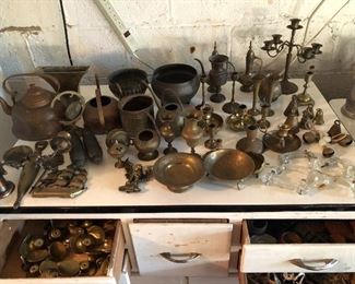 antique metal items