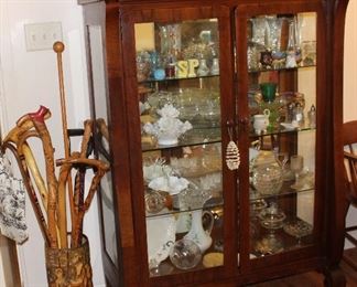 Gorgeous Antique curio cabinet