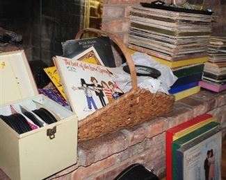 Records and 45's