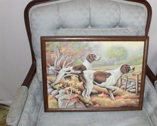 Paint by number painting